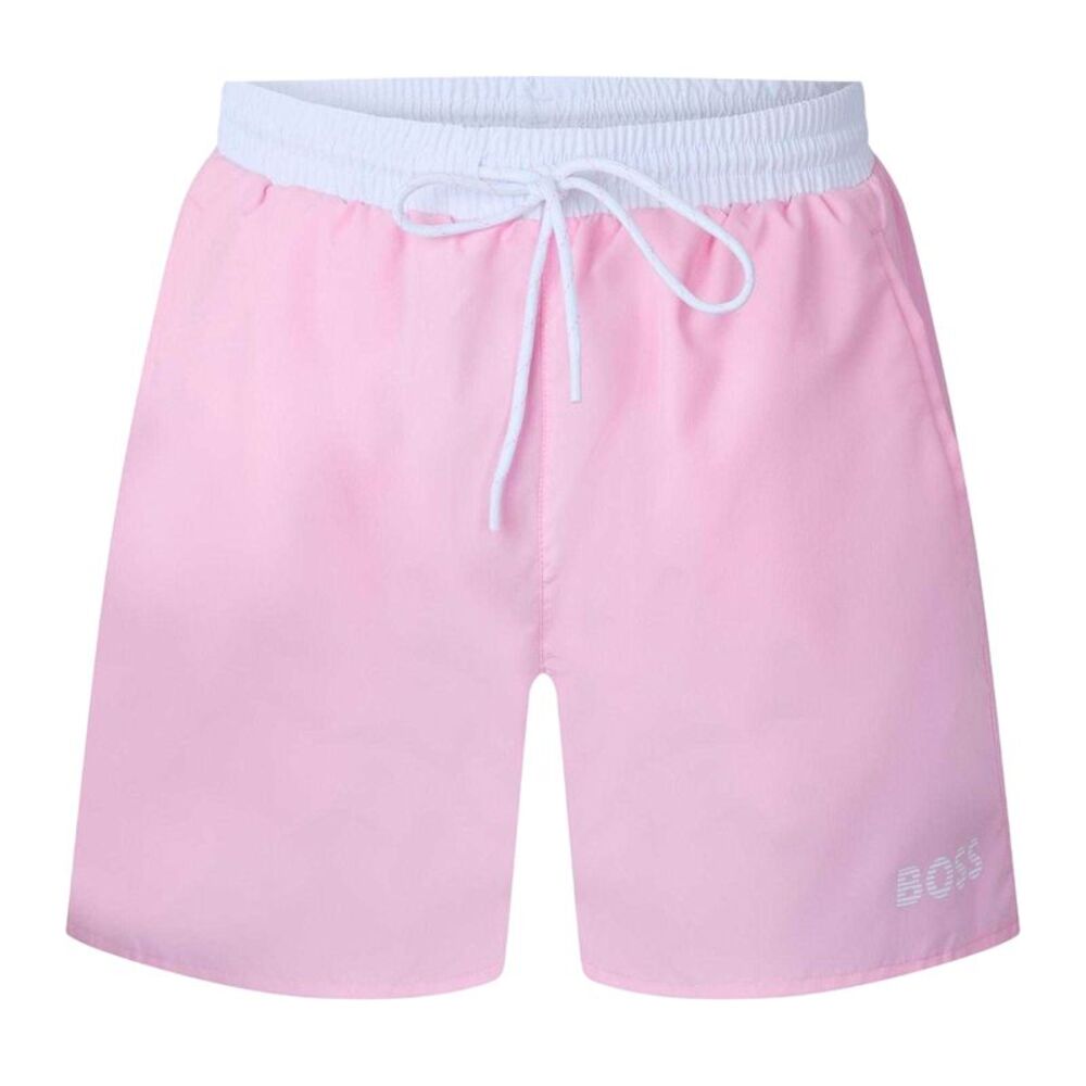 Boss Mens Sailfish Swim Shorts / Light Pink
